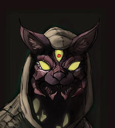 Lineart Headshot Colour