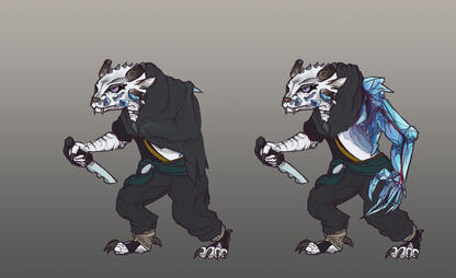 Lineart Fullbody Colour