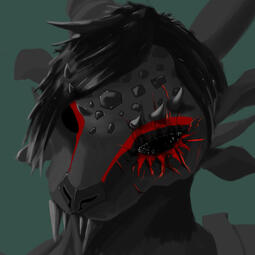 Painted Headshot Shaded